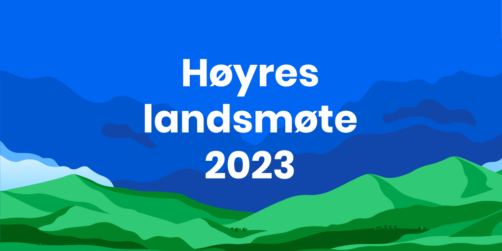 Høyres landsmøte 2023